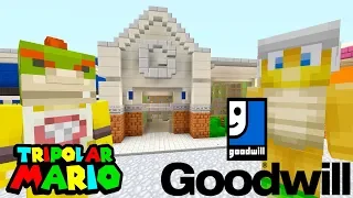 BOWSER JR GOES THRIFT SHOPPING! *GOODWILL!* | Nintendo Fun House | Minecraft Switch [322]