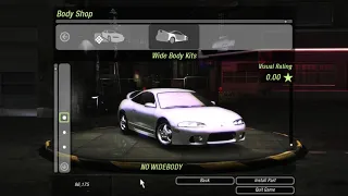 NFS Underground 2 All the Wide Body Kit!