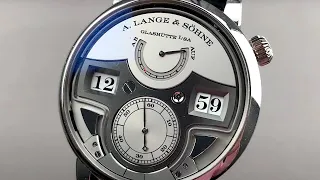 A. Lange & Sohne Zeitwerk Minute Repeater 147.025F A. Lange & Sohne Watch Review