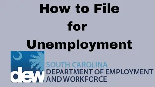 HOW TO CLAIM YOUR UNEMPLOYMENT BENEFITS IN SC!