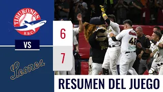 Resumen Tiburones vs Leones 31-ene | Gran Final – Juego 6