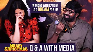 Vijay Sethupathi, Katrina Kaif & Merry Christmas Team Q & A With Media | Sriram Raghavan