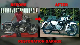 Honda cd125t benly full restoration and modification