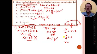 Ayo Kita Berlatih 4.2 Buku Paket Matematika Kelas 7 #PersamaanLinearSatuVariabel #SoalCeritaPLSV