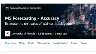 Kaggle Winning Solution Series: Walmart M5 Forecasting – Accuracy
