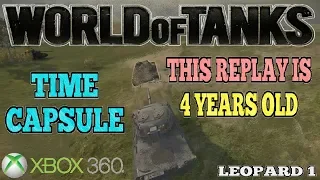 4 YEAR OLD REPLAY || World of Tanks: 5th Year Anniversary || Leopard 1