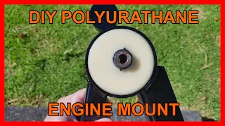 ⚡️ DIY Polyurethane filled engine motor mounts with Before and After comparison.