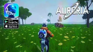 Auroria: a playful journey - Open World Survival | Beta Gameplay (Android/iOS)