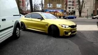 BMW M4 with IPE Exhaust DRIFT!!