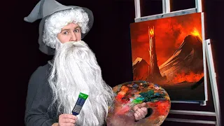 If Bob Ross painted Middle-Earth...