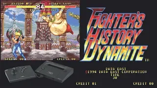Fighters History Dynamite / Karnov´s Revenge Neo Geo - C&M Playthrough