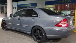 Mercedes Benz C280 7G Tronic (W203) Cold Start