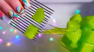 ASMR SLIME! 5 Satisfying Slimes For Sleep (ASMR No Talking)