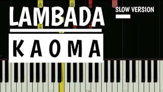 [Easy Piano Tutorial] Lambada - Kaoma - Natzpiano