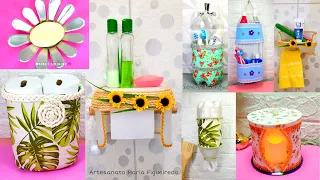 10 IDEIAS BRILHANTES COM GARRAFA PET | BRIGHT IDEAS WITH PET BOTTLE