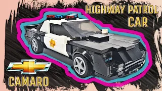 LEGO Highway PATROL POLICE Car | 1991 CHEVROLET CAMARO PATROL Car