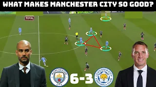 Tactical Analysis : Manchester City 6-3 Leicester City | The Good & Bad Of Guardiola's Side |