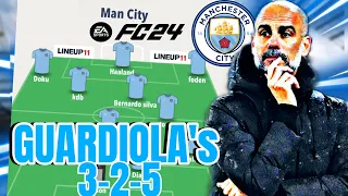 Recreate Pep Guardiola’s Manchester City Tactics In EA FC 24