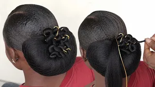 Elegant Quick And Easy Hairstyle Under 30mins😱