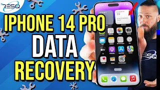 FAILED PRIOR REPAIR🥵 - Logicboard Swap - Data Recovery iPhone 14 Pro - How To Recover Data | RESQ