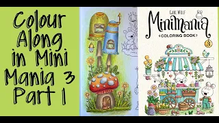 Colour Along in Gabi Wolf, Mini Mania, Part One  | Adult Colouring  |  Adult Coloring
