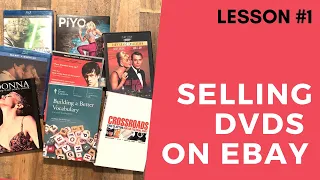 How To Make Money Selling DVDs on EBAY in 2021 - Lesson #1