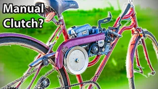 I make a vintage chainsaw motorized bike