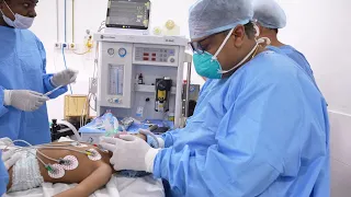 2 Years Old Baby Going under Anesthesia