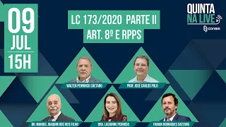 LC 173/2020 Parte II - Art 8 e RPPS