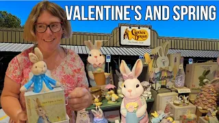 Valentine's and Spring Merchandise at Cracker Barrel Pigeon Forge New for 2024 lunchtime