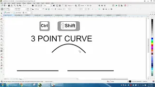 Corel Draw Tips & Tricks 3 Point Curve line