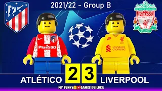 Atletico Madrid vs Liverpool 2-3 • Champions League 2021/22 • All Goals & Hіghlіghts Lego Football