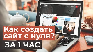 Как создать сайт с нуля на конструкторе сайтов