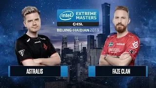 CSGO - Astralis vs Faze - IEM Beijing 2019 - Semifinales - Dust2