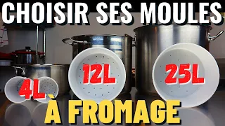 Quel MOULE choisir pour faire son FROMAGE MAISON? (quel type et quel format)