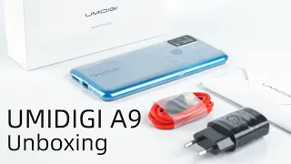 UMIDIGI A9 Unboxing - New Android 11 Entry-level King