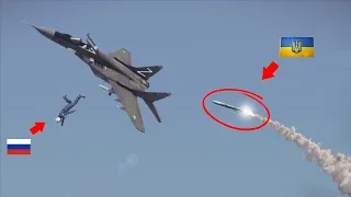 Russian MiG-29 special forces pilots try to jump after attacked by Ukraine, but fail. | ARMA