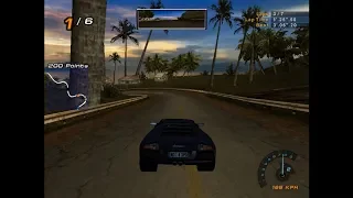 NFS Hot Pursuit 2 - Lap Knockout Competition with Lamborghini Murciélago NFS Edition