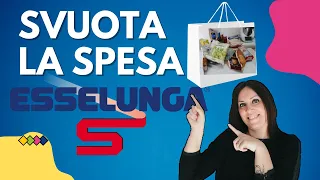 Svuota La Spesa ESSELUNGA #esselunga #svuotalaspesa #eurospin #economy #risparmio #lidl #vlog #spesa
