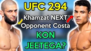 Khamzat Chimaev vs Paulo Costa Fight Analysis & Prediction | Who will Win? | UFC 294