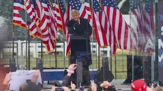 Trump, Pence make back-to-back appearances at NRA's national convention in Indy