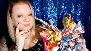 ASMR Lollipop mouth sounds (whispering)