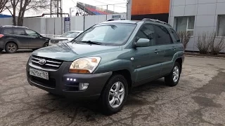 KIA Sportage, КИА Спортэйдж, дизель 2004 г.в. обзор