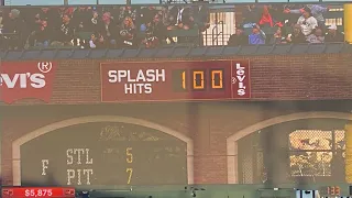 LaMonte Wade Jr HITS 100th SPLASH HIT Home Run in San Francisco Giants History Oracle Park 6/2/23!💦