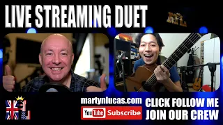 Yesterday - Paul McCartney - Sessions Live Streaming Duet - Martyn Lucas - Ray Cheong