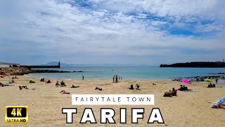 🇪🇦[4K] TARIFA Spain Fairytale City from Beautiful Beaches to a Magical Old Town | Cádiz, Andalucía