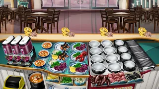 Cooking Fever - Seafood Bistro Level 40 🦞🐙 (3 Stars/Orders Memorized)