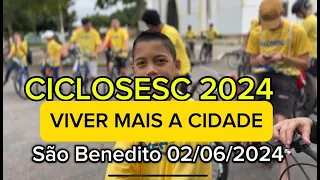 CICLOSESC 2024 EM SÃO BENEDITO