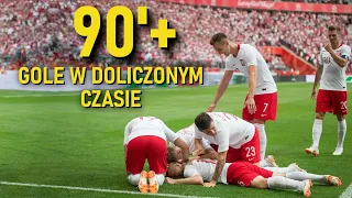 Reprezentacja Polski - Gole w Doliczonym Czasie ᴴᴰ