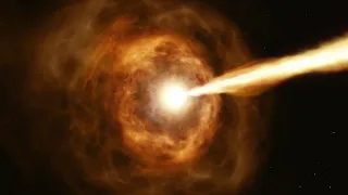 Hubble studies most energetic Gamma-ray burst ever recorded (b)
